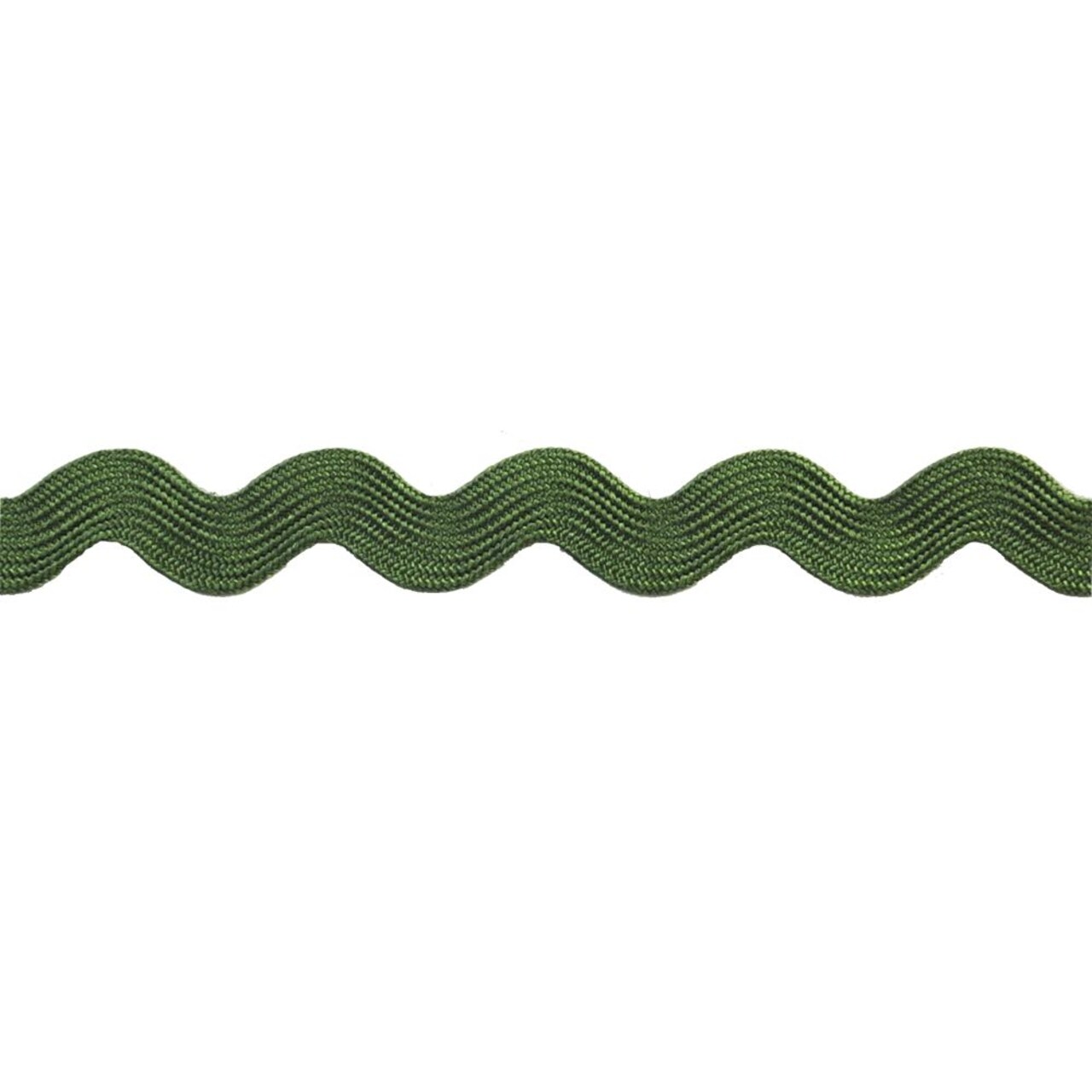 Belagio Large Ric Rac Trim, 1.25" Wide, 10-yard bolt, Hunter Green